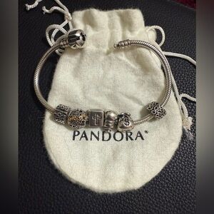 Pandora Silver Charm Bracelet